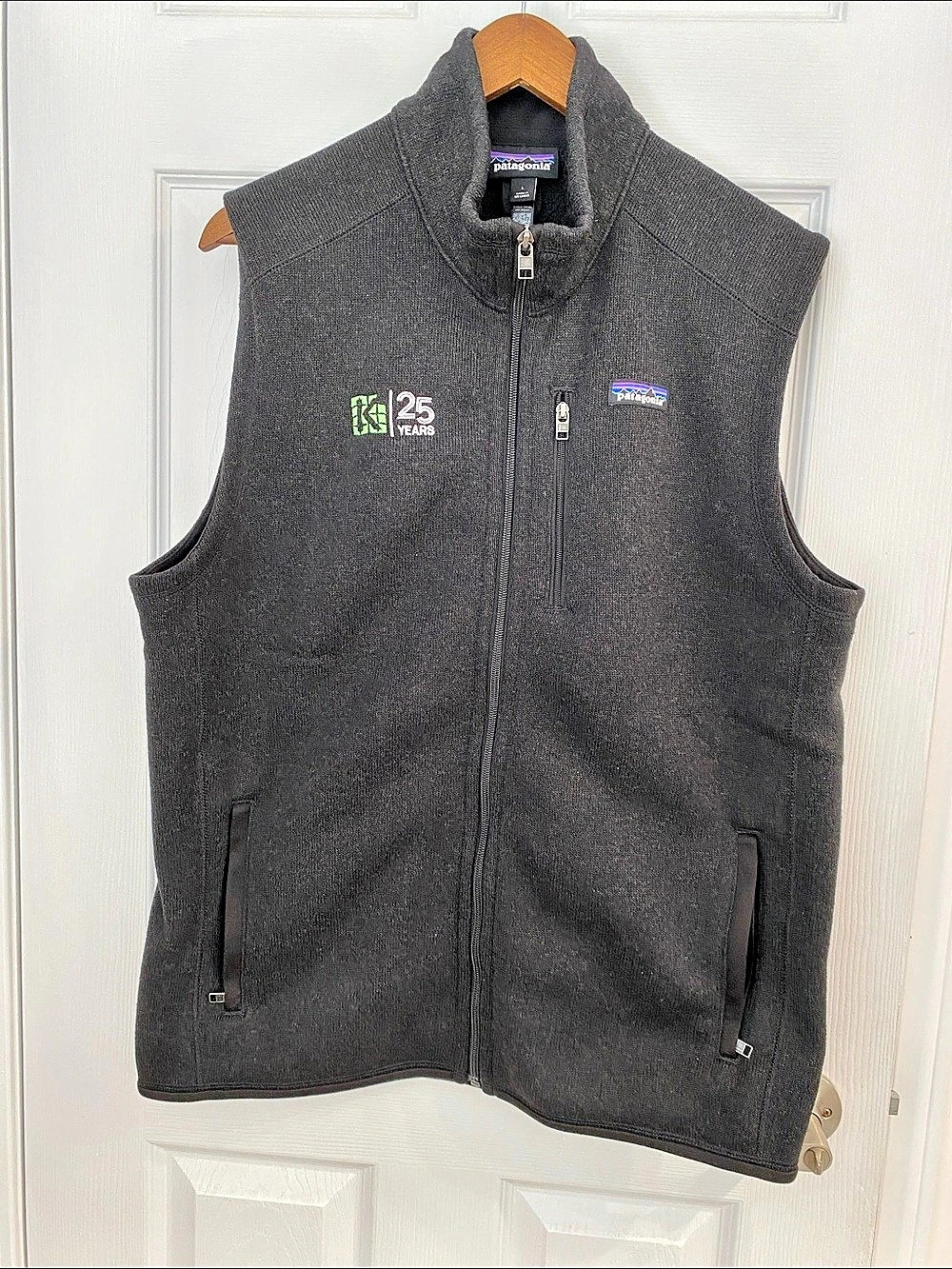 Patagonia Better Sweater Vest Fleece Vest Gray Large